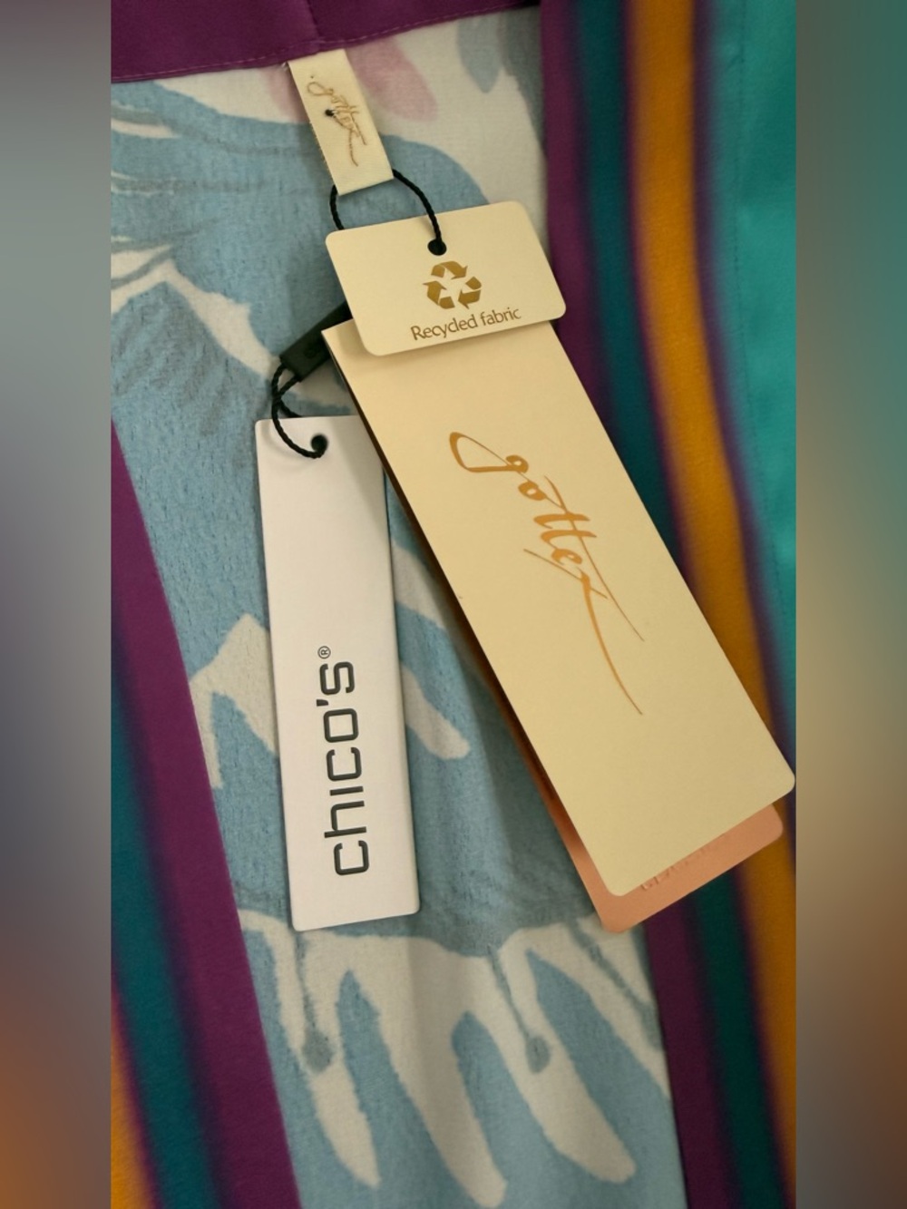 NEW NWT Gottex Bali Kimono Swim Cover Up Robe Medium - Picture 6 of 14